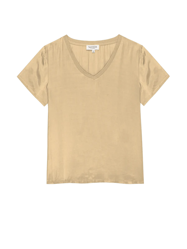 June Satin Top Nomad - Nation LTD - COLOR GAME