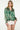 Kathryn Long Sleeve Green Print Top - THML - COLOR GAME