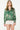 Kathryn Long Sleeve Green Print Top - THML - COLOR GAME