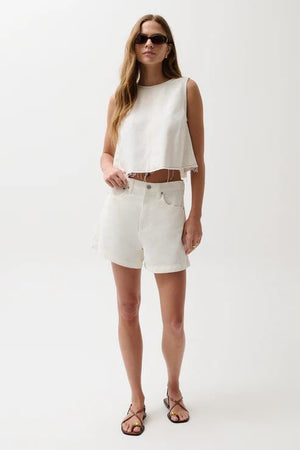 Kimora High Rise Short Egret - Pistola - COLOR GAME