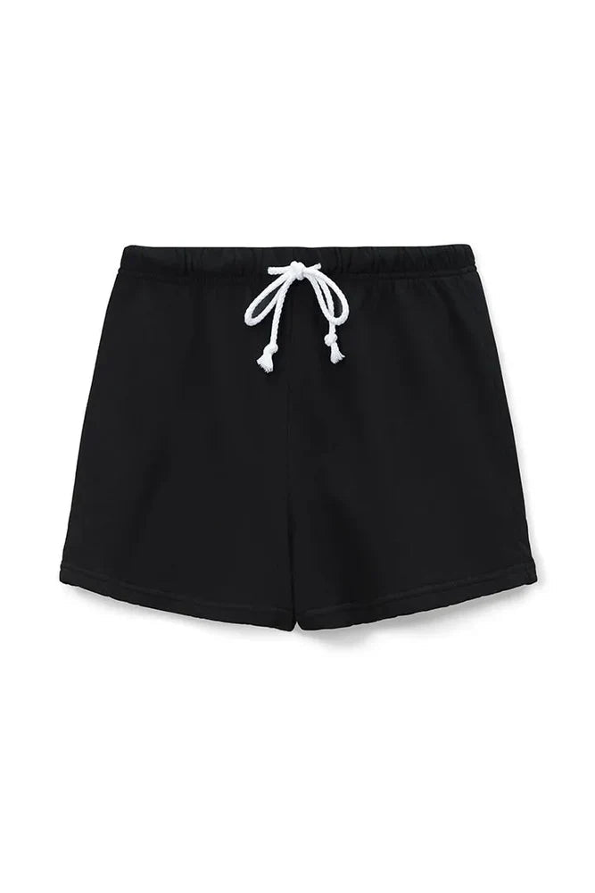 Layla Lounge Shorts Black - perfectwhitetee - COLOR GAME