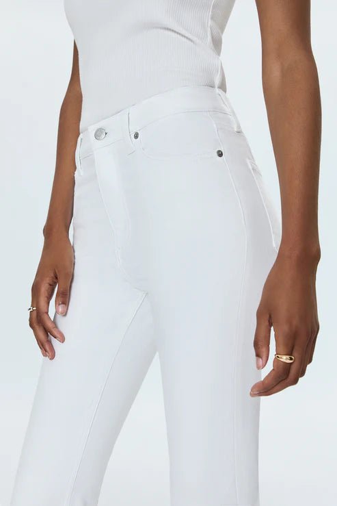 Lennon High Rise Crop Boot – Vivid White - Pistola - COLOR GAME