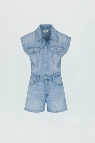 Lennox Denim Romper Roma - Pistola - COLOR GAME