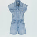 Lennox Denim Romper Roma - Pistola - COLOR GAME