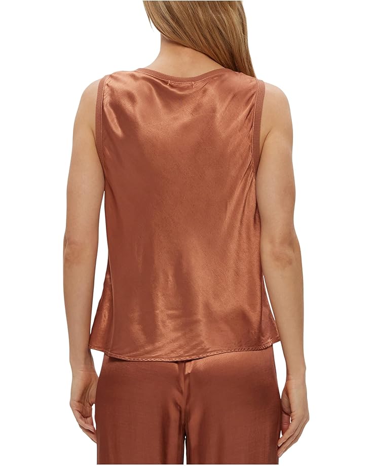 Liz V - Neck Tank Terra - Michael Stars - COLOR GAME