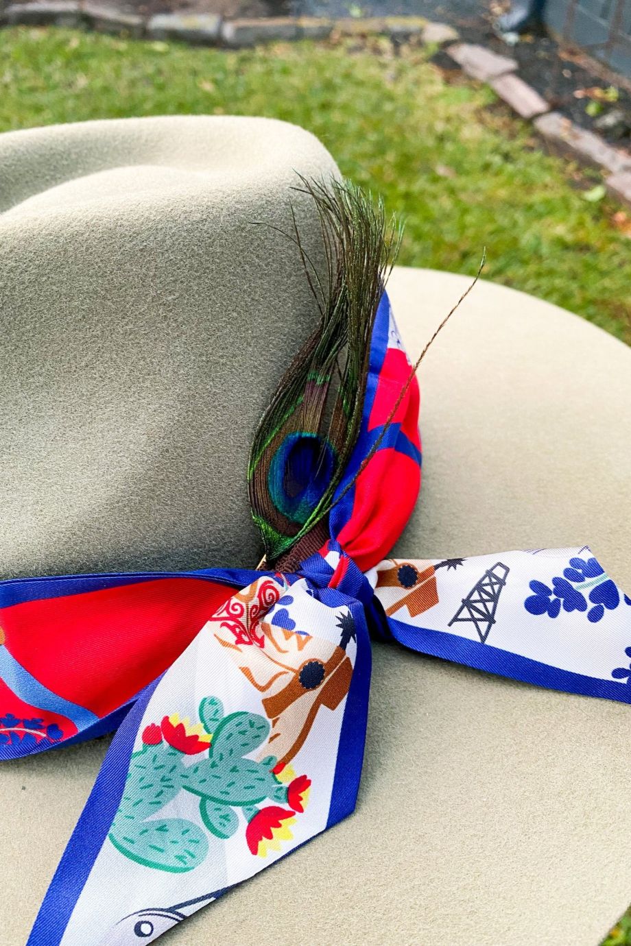 Lone Star State Skinny Scarf - Saturday Silks - COLOR GAME
