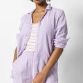 Long Sleeve Button Down Tunic Lily - Lilla P - Color Game
