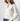 Long Sleeve Surplice Sweater Antique White - Lilla P - COLOR GAME