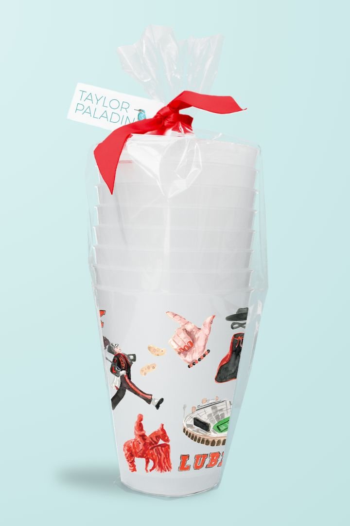 Lubbock Pattern Frost Flex Cups - Taylor Paladino - COLOR GAME