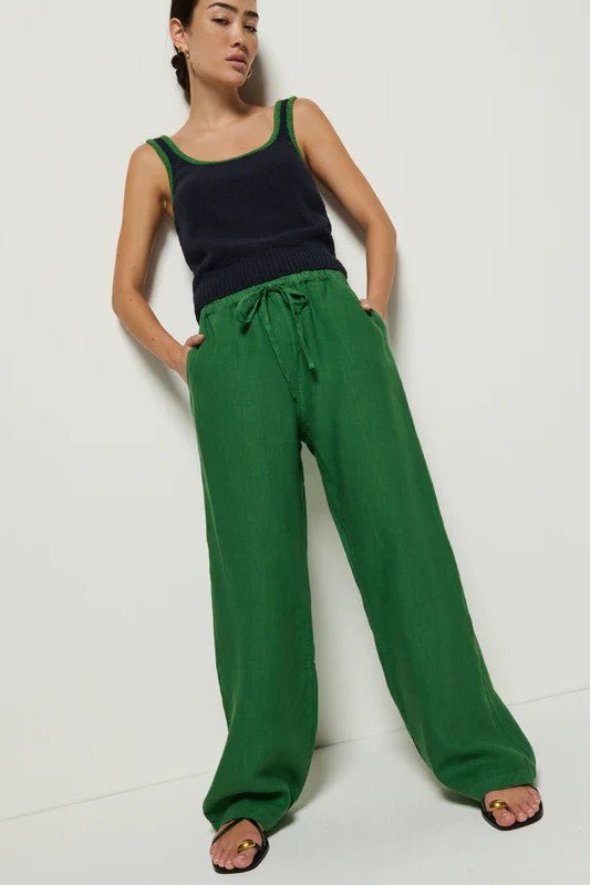 Lucia Tie Waist Pant - Nation LTD - COLOR GAME