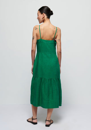 Luciana Dress Verdant Green - Nation LTD - Color Game