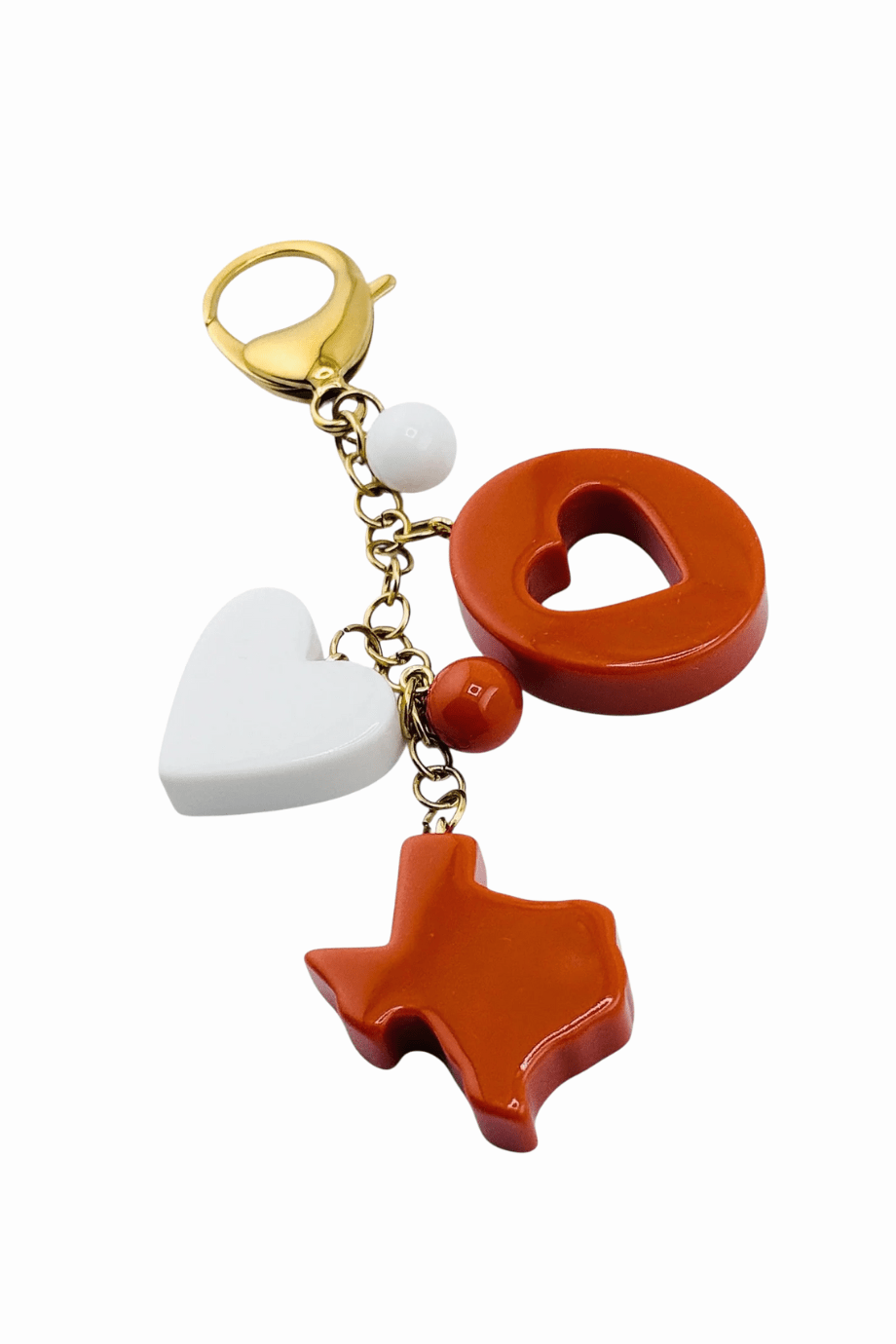 Luxe League Bag Charm Texas Edition - Gameday Luxe - COLOR GAME