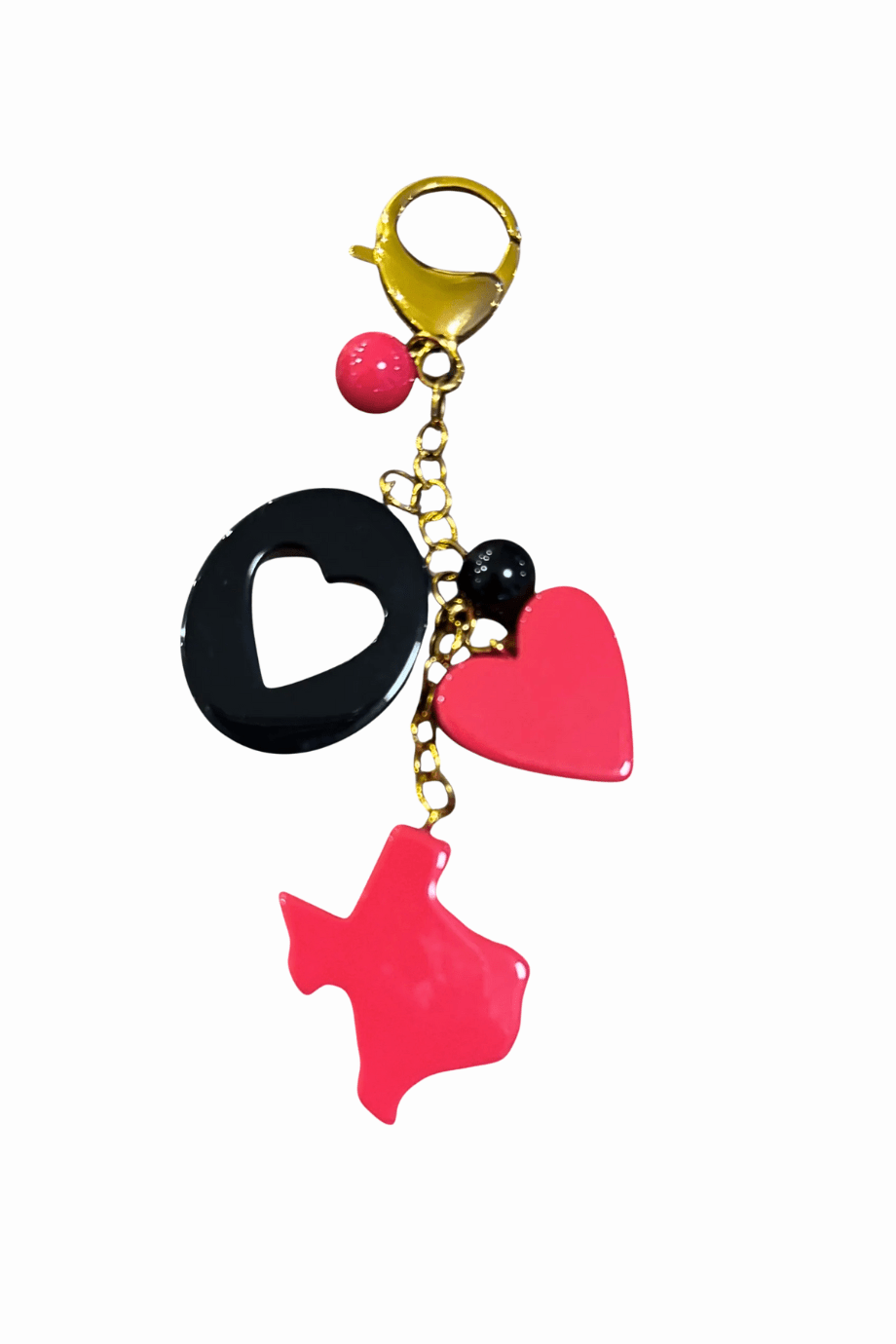 Luxe League Bag Charm Texas Edition - Gameday Luxe - COLOR GAME