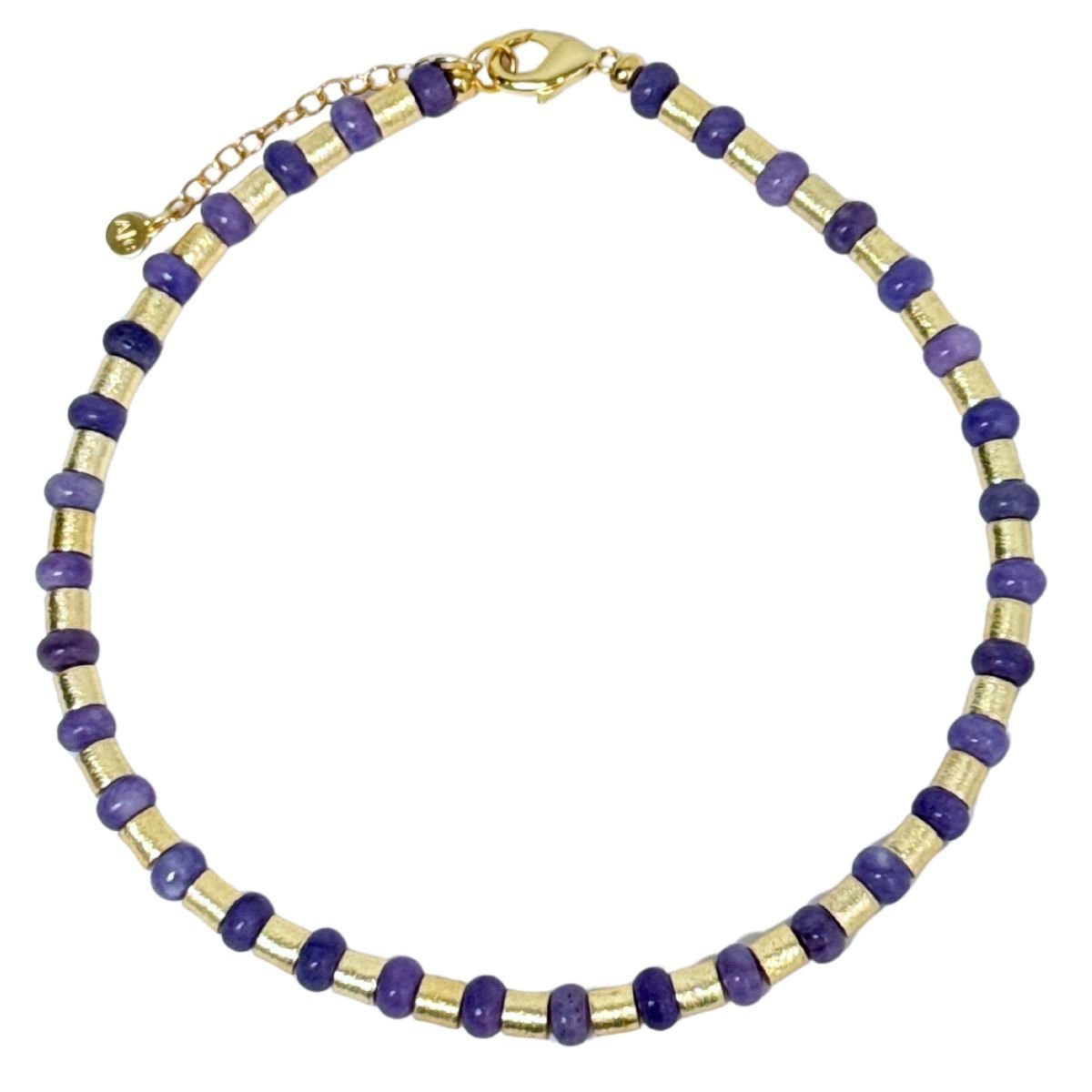 Manhattan Collar Necklace Purple - Accessory Concierge - COLOR GAME