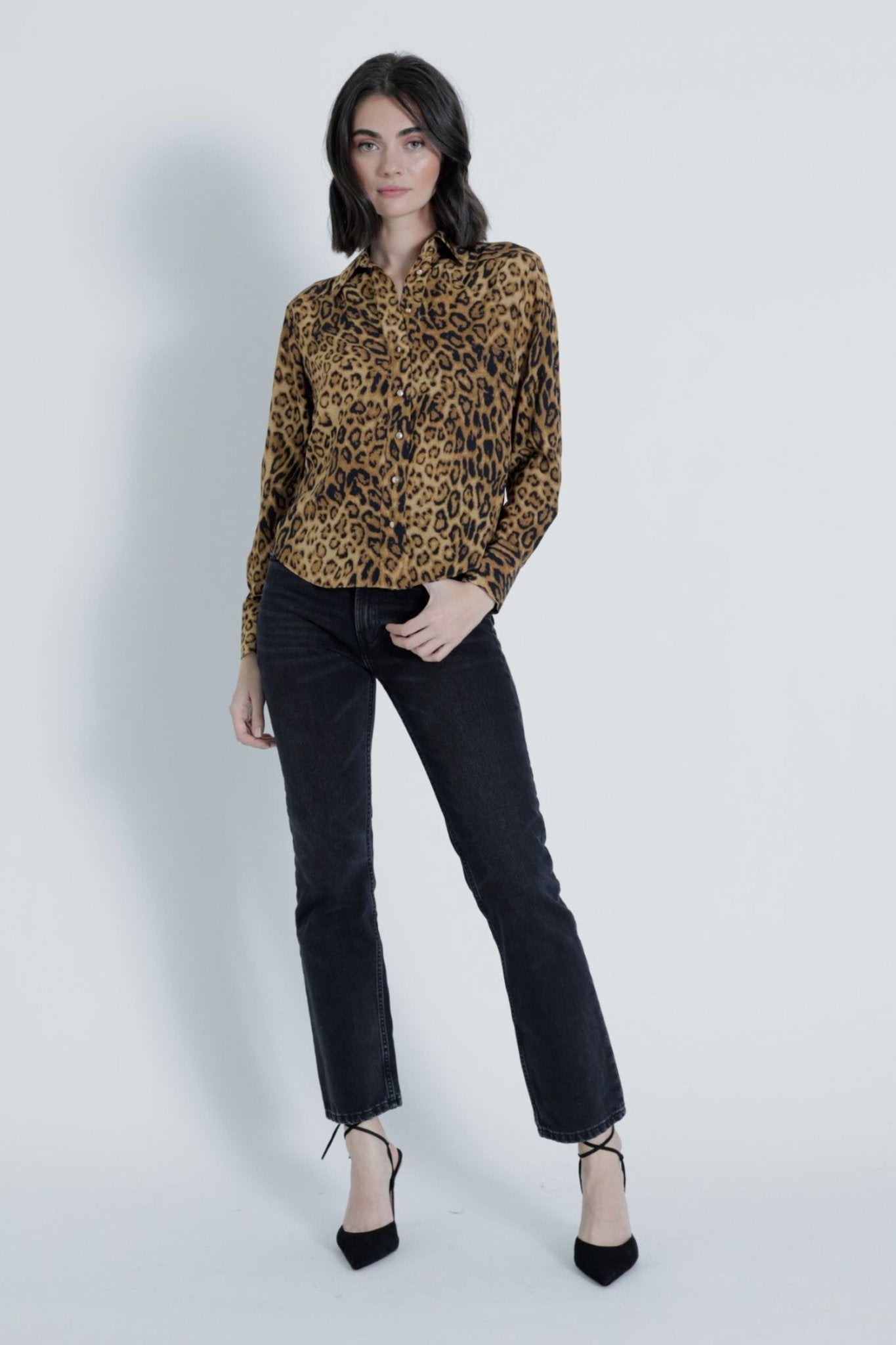 Mariana Leopard Print Blouse - Karina Grimaldi - COLOR GAME