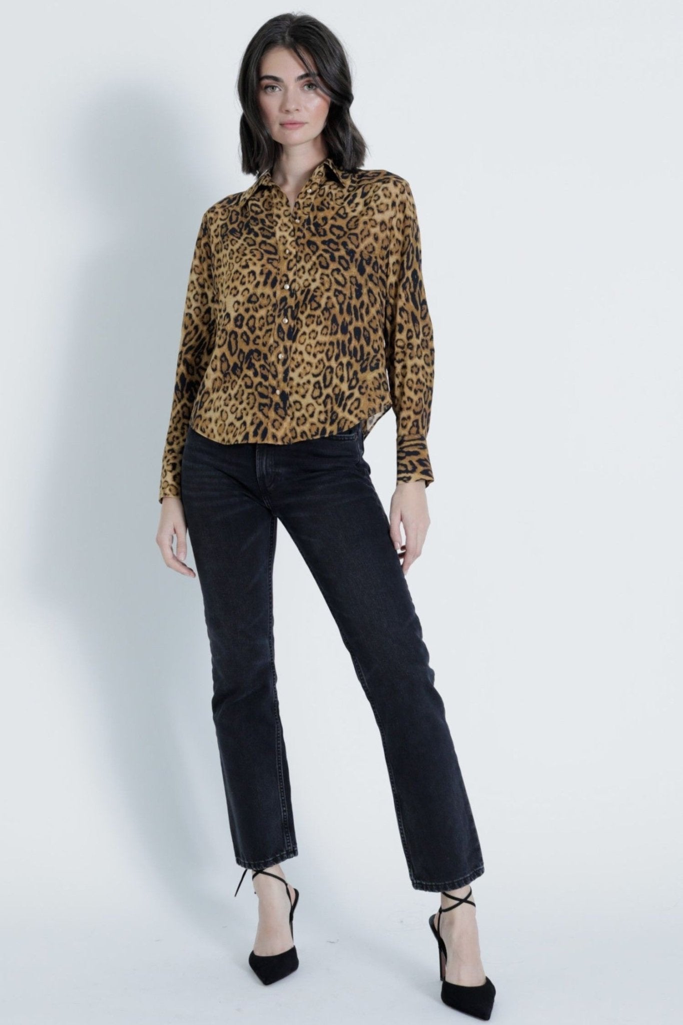 Mariana Leopard Print Blouse - Karina Grimaldi - COLOR GAME