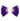 Mega Mini Madeline Earrings Purple Crystal - Mignonne Gavigan - COLOR GAME