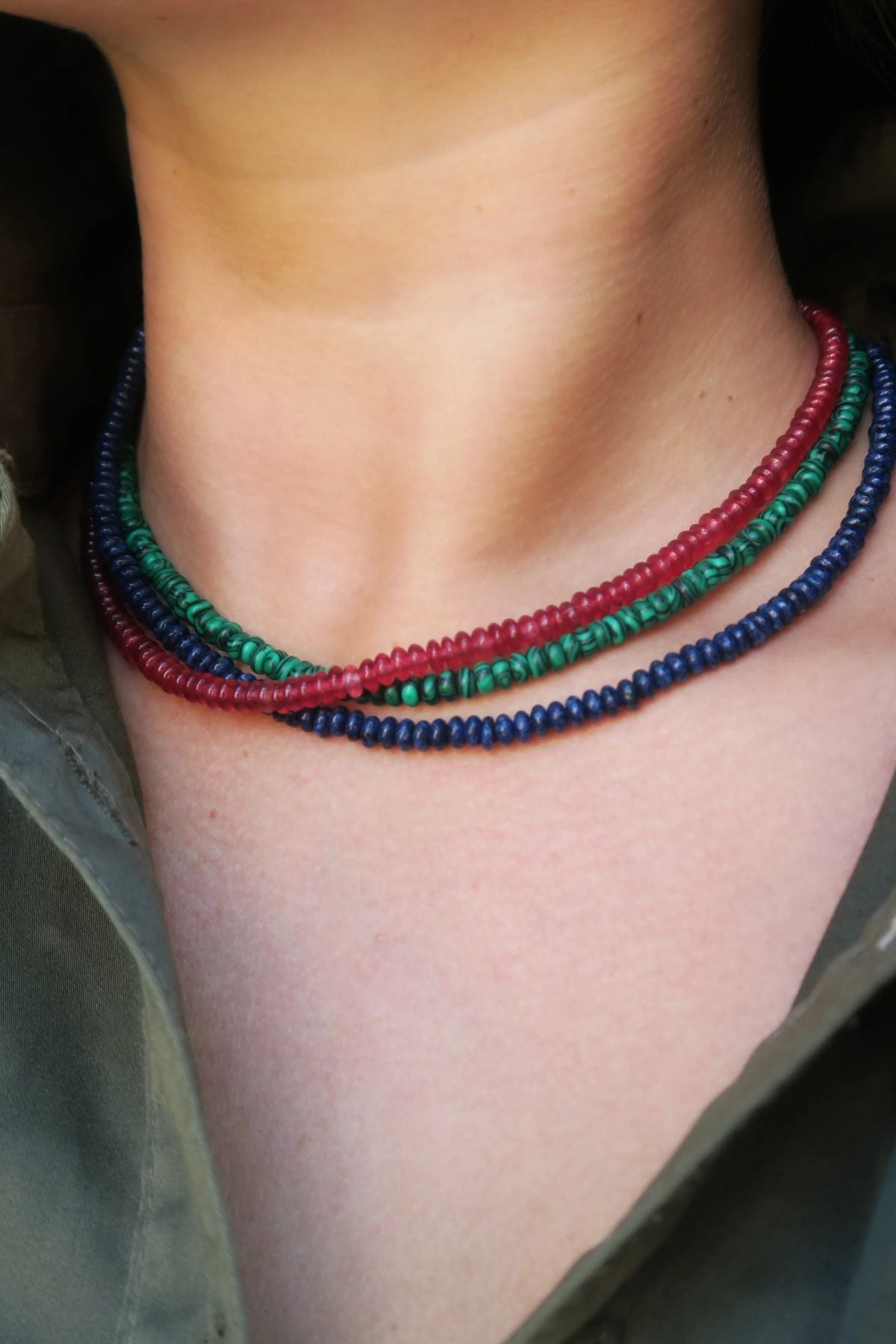 Micro Beaded Necklace - Accessory Concierge - COLOR GAME