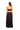 Midnight Poplin Open - Back Maxi Dress - Susana Monaco - COLOR GAME