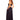 Midnight Poplin Open - Back Maxi Dress - Susana Monaco - COLOR GAME