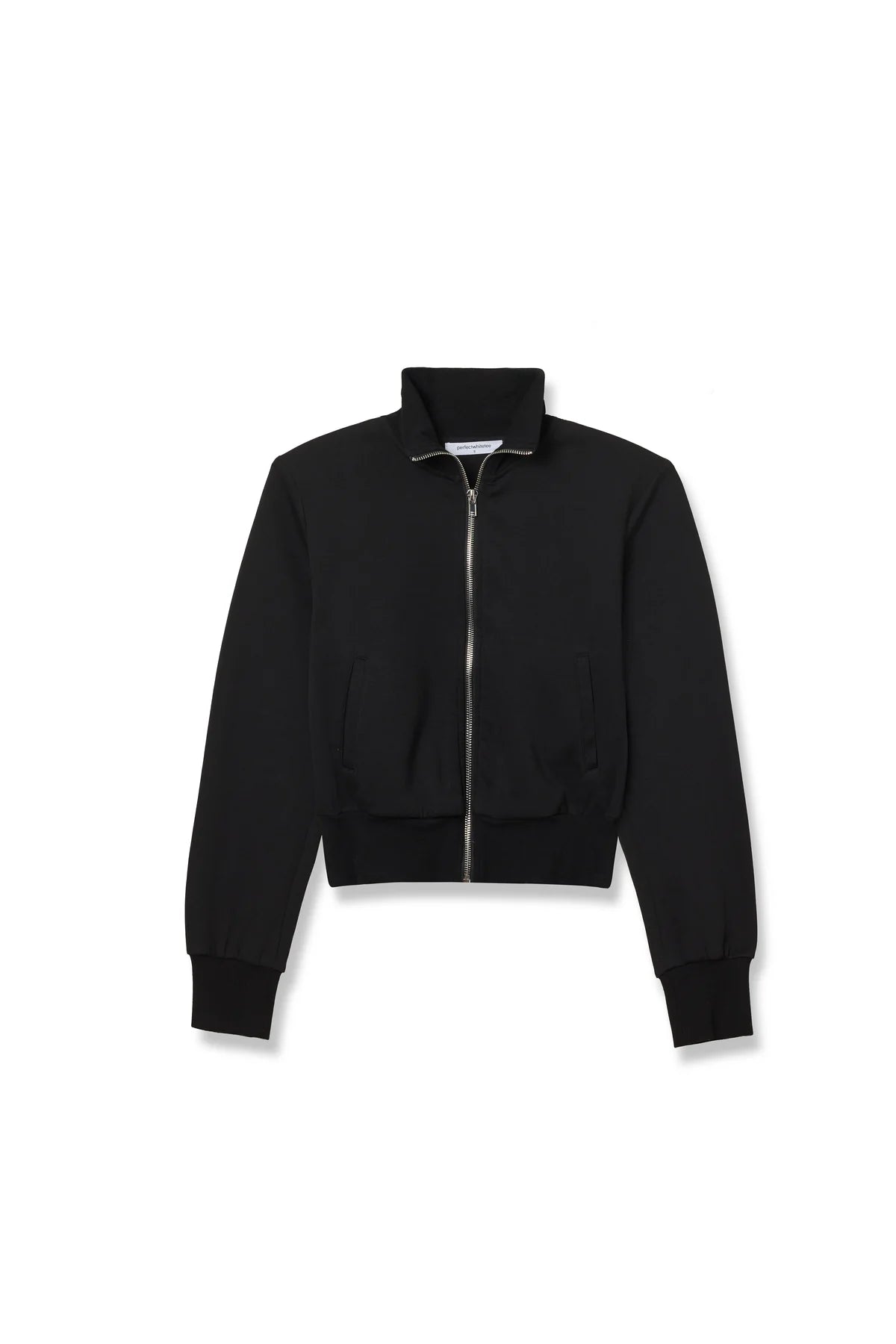 Milana Cropped Travel Track Jacket - perfectwhitetee - COLOR GAME