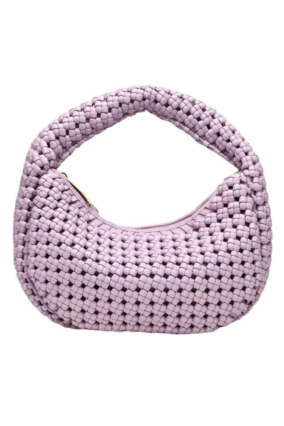 Millie Woven Bag Lilac - Accessory Concierge - COLOR GAME