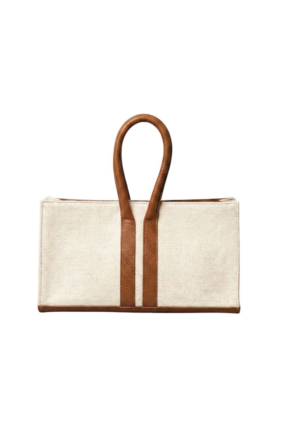 Mini Sally Canvas Tote Caramel - Mesch - COLOR GAME
