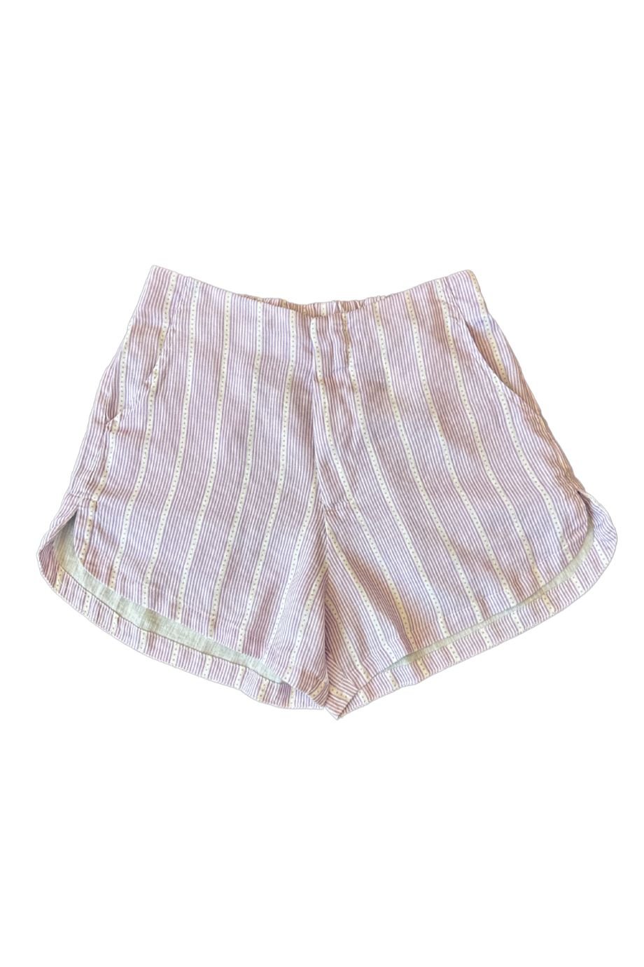 Moon Linen Shorts Lilac Love - Lanhtropy - COLOR GAME