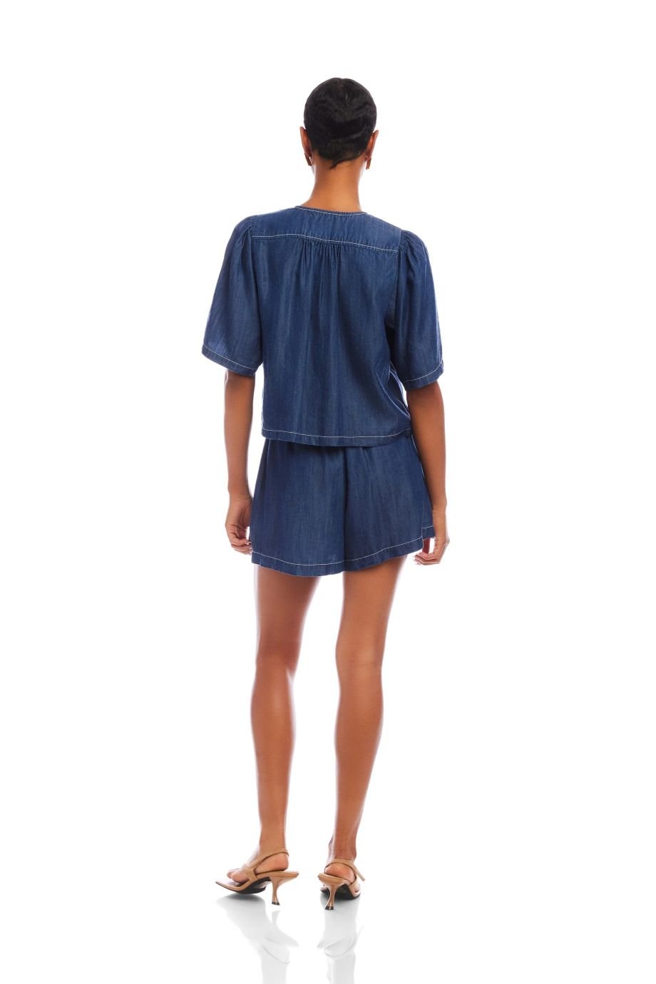 Nadine Bow Detail Top - FINAL SALE - Fifteen Twenty - COLOR GAME