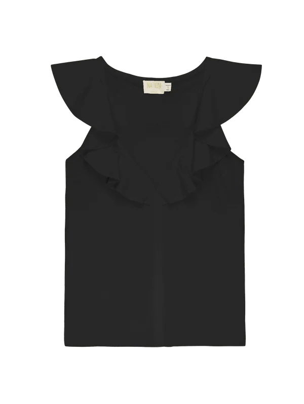 Neah Ruffle Tank - Nation LTD - Color Game