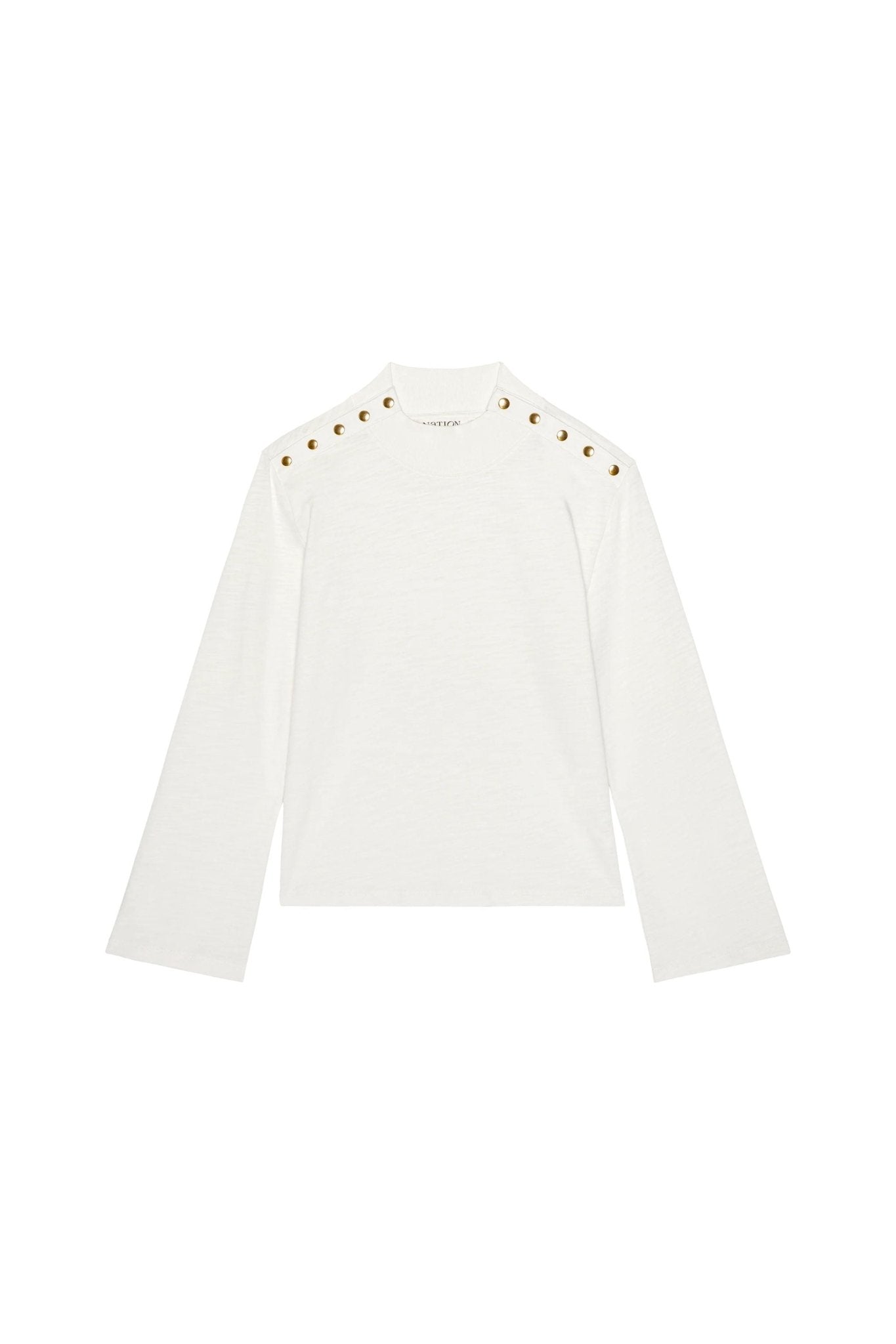 Neda Long Sleeve Top - Nation LTD - COLOR GAME