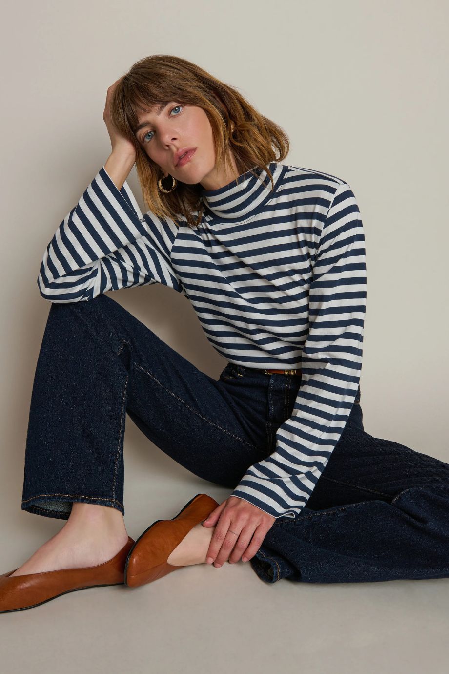 Neo Turtleneck Top - Nation Los Angeles - COLOR GAME