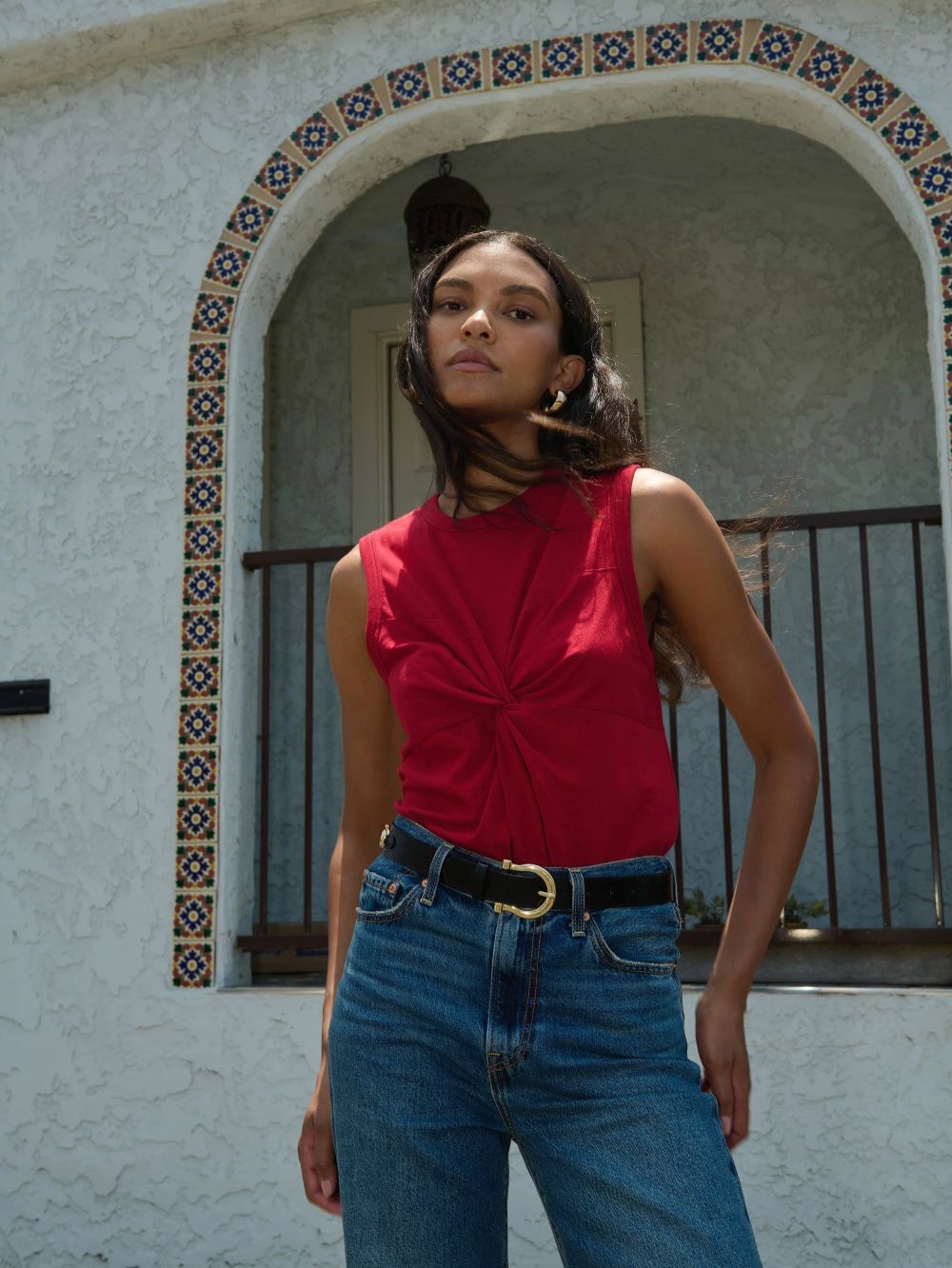 Neve Twist Tank - Nation LTD - COLOR GAME