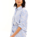 Nina Shirt Blue + White - Allison New York - COLOR GAME