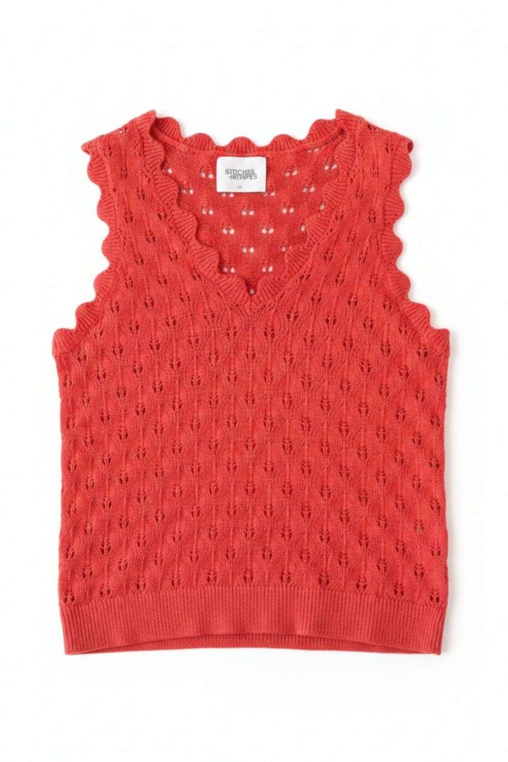 Nina Sweater Tank Negroni - Stitches & Stripes - COLOR GAME