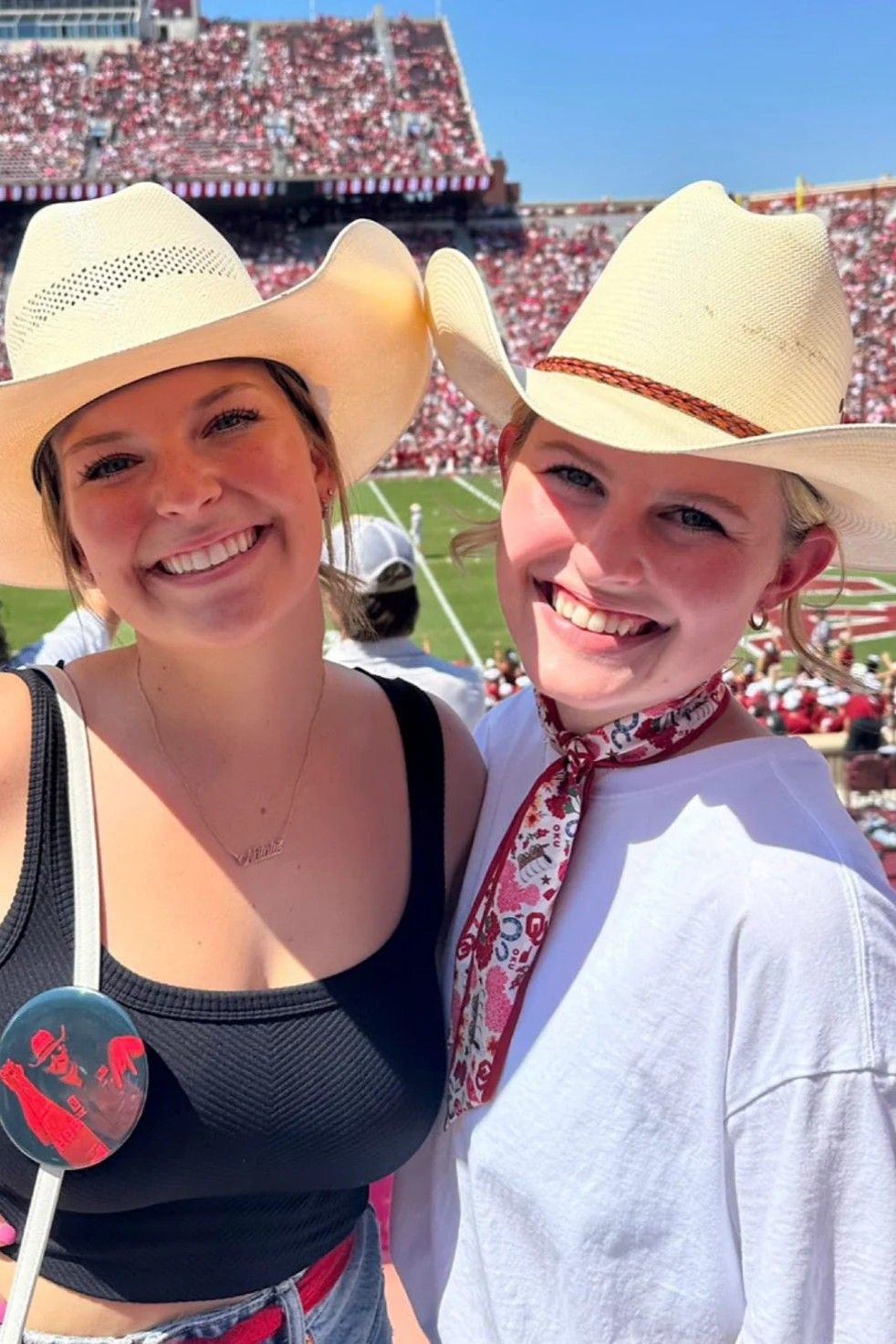 Oklahoma Sooners Skinny Scarf - Saturday Silks - COLOR GAME