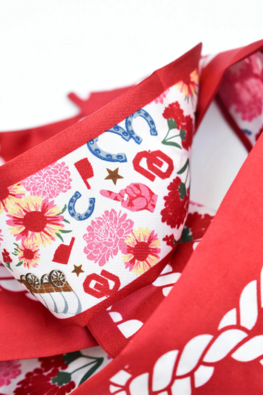 Oklahoma Sooners Skinny Scarf - Saturday Silks - COLOR GAME