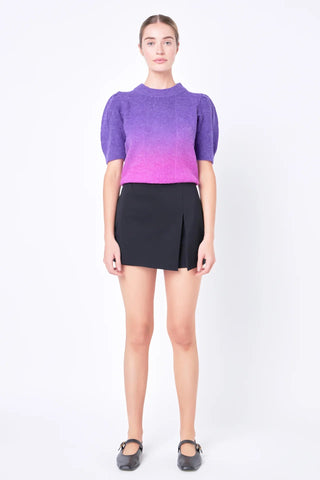 Ombre Sweater Top Purple - English Factory - COLOR GAME