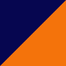 Orange and Navy