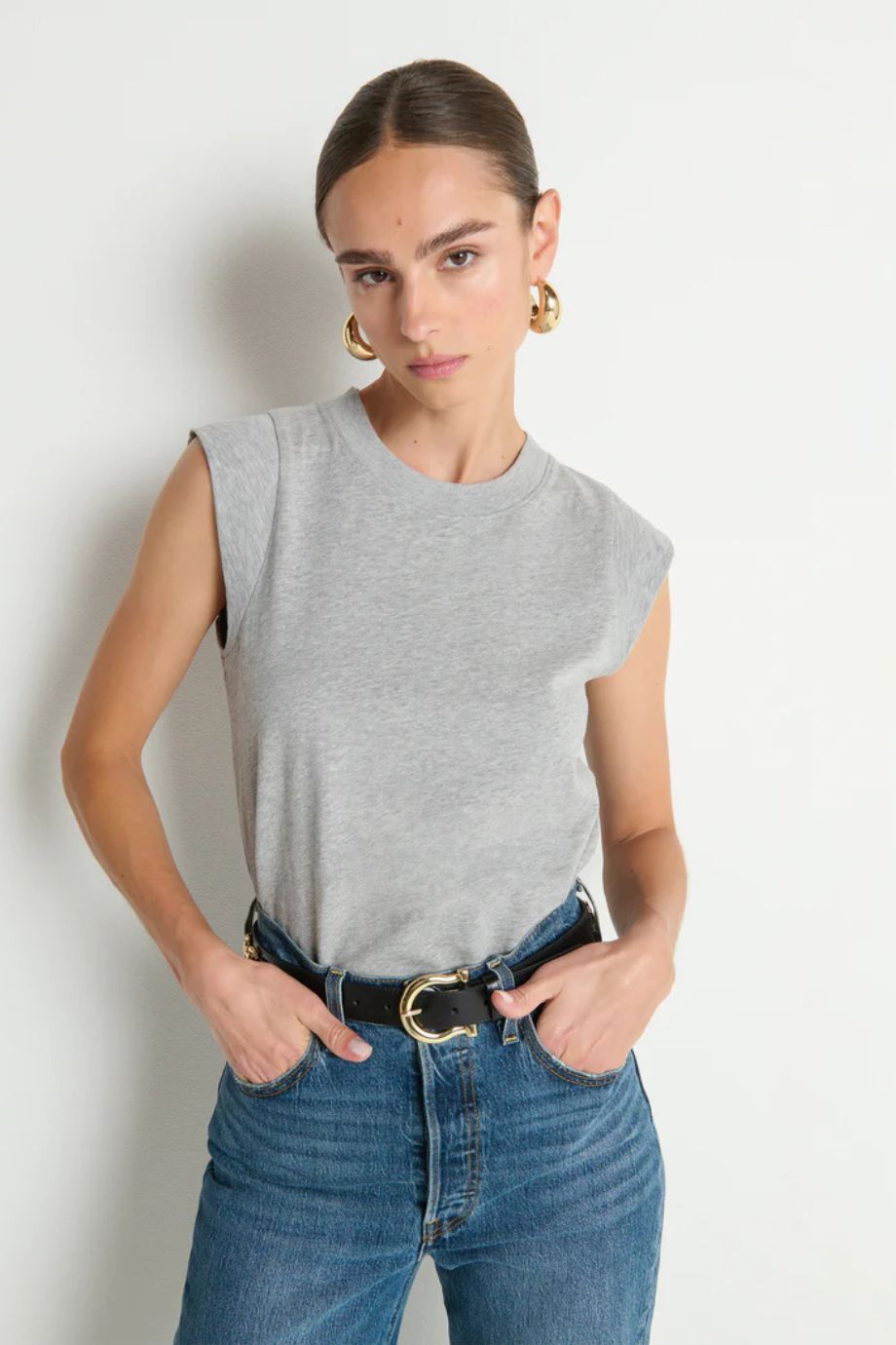 Patti Tank – Heather Grey - Nation Los Angeles - COLOR GAME