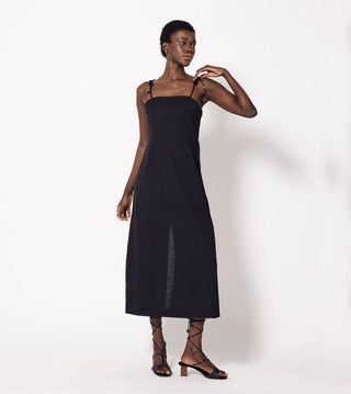 Primrose Midi Dress Black - Cleobella - COLOR GAME