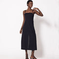 Primrose Midi Dress Black - Cleobella - COLOR GAME