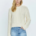 Quinn Sweater Ivory - Pistola - COLOR GAME