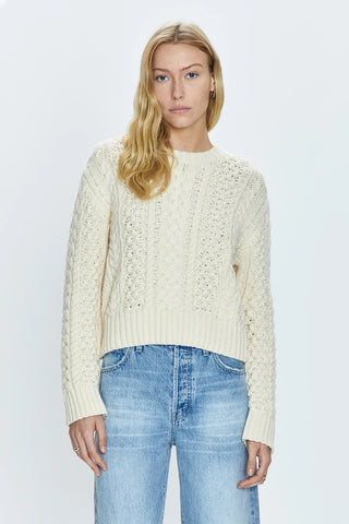 Quinn Sweater Ivory - Pistola - COLOR GAME