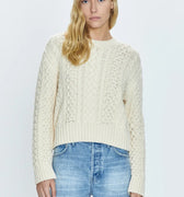 Quinn Sweater Ivory - Pistola - COLOR GAME