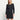 Rae Placket Front Dress Black - Nation LTD - COLOR GAME