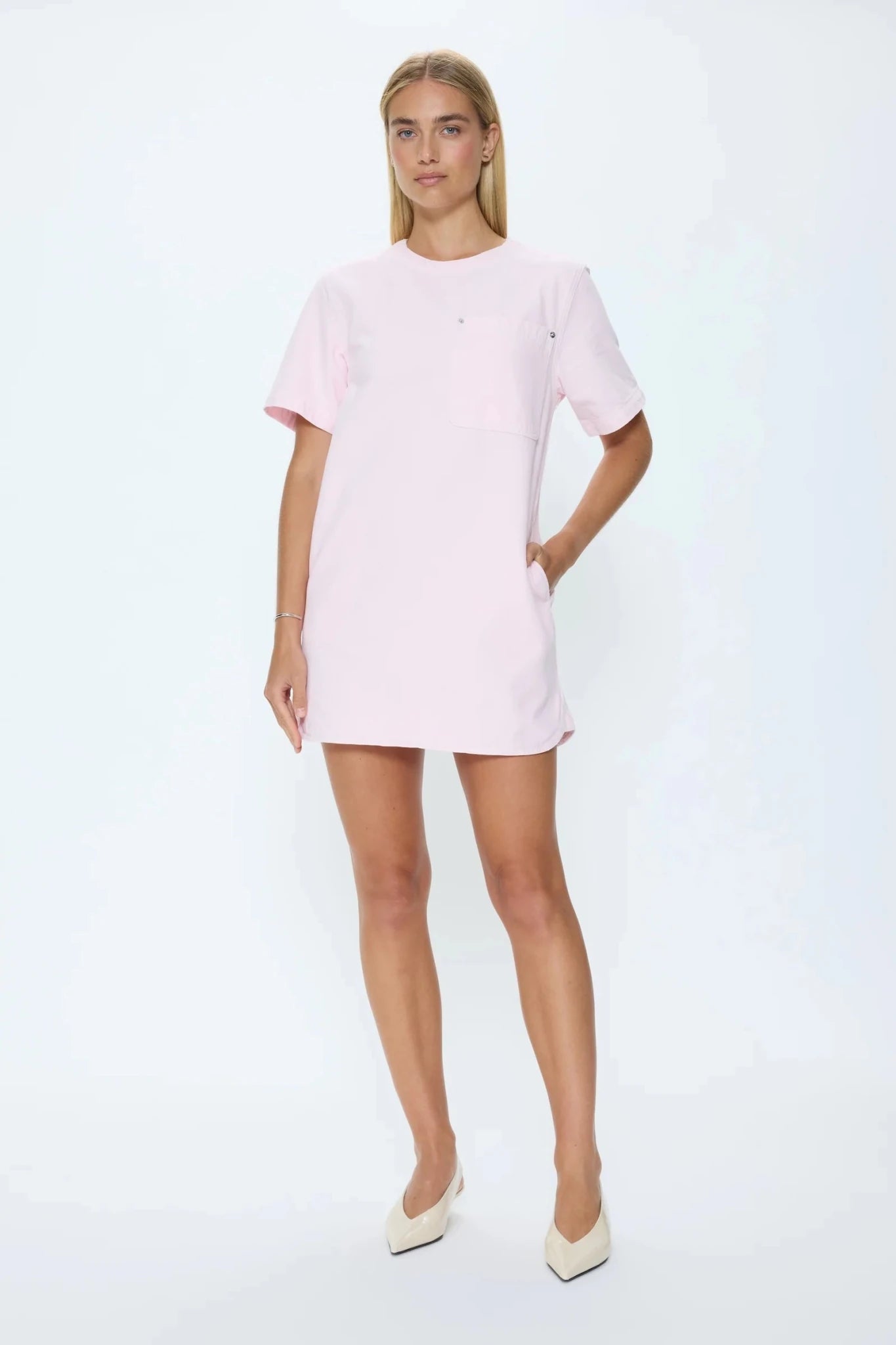 Remi T-Shirt Dress - Pistola - COLOR GAME