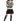 Rhinestone Mini Skirt Black - Allison New York - COLOR GAME