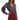 Rhinestone Mini Skirt Merlot - Allison New York - COLOR GAME