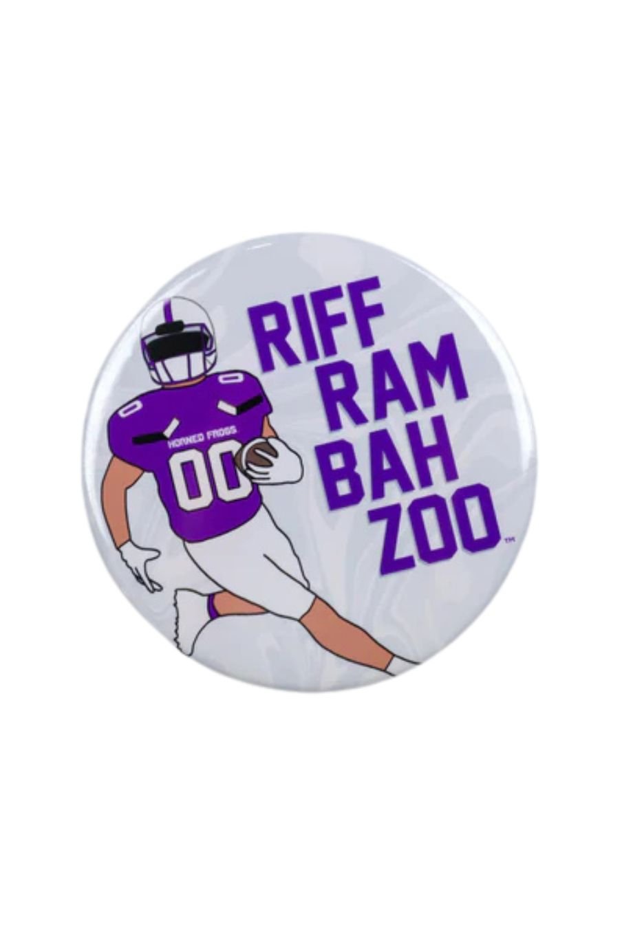 Riff Ram Football Player Button - Tailgated - COLOR GAME